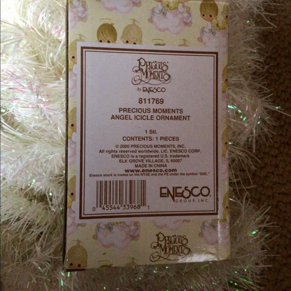 Precious Moments Angel Icicle ornament with box. - Picture 3 of 12